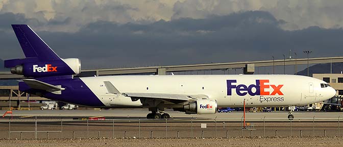 Fedex Express McDonnell-Douglas MD-11F N631FE, Phoenix Sky Harbor, December 20, 2015